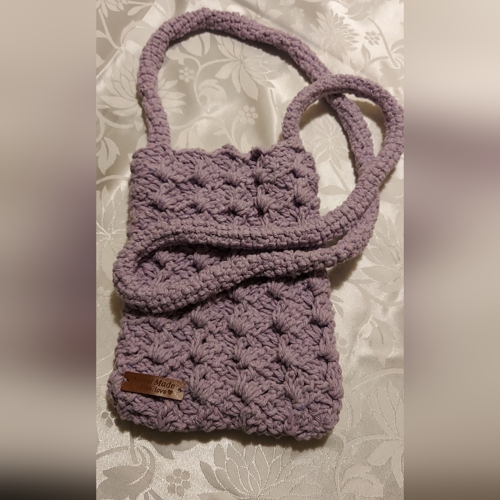 R&R - Handmade crossbody crochet bag